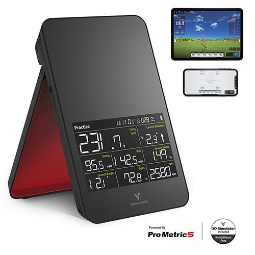 Swing Caddie SC4 PRO|圖片來源:Voice Caddie 官網 Swing Caddie SC4 PRO 揮桿分析儀產品照