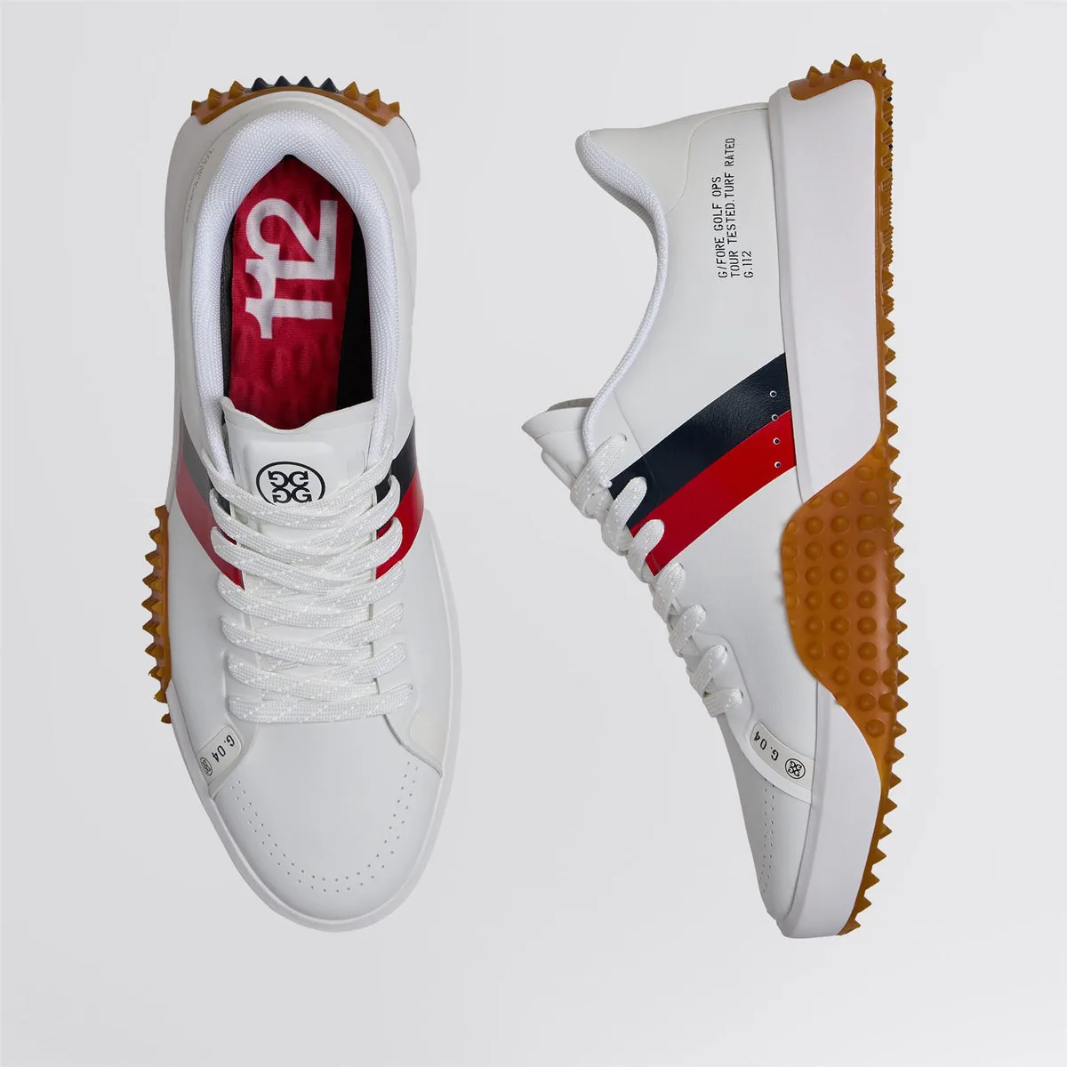 G/FORE G.112|圖片來源:TRENDYGOLF G/FORE G.112 無釘高爾夫球鞋