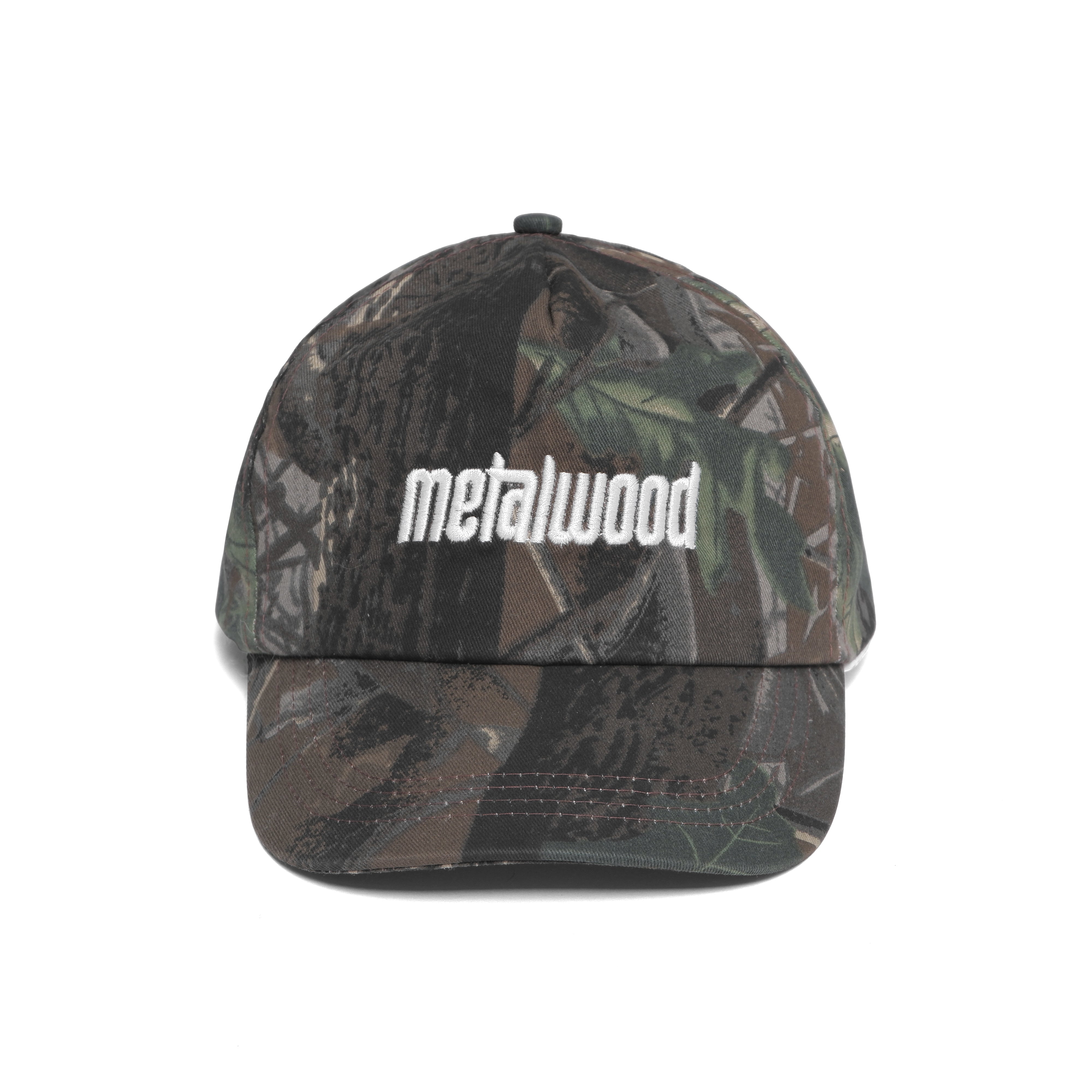 Metalwood Studio Metal Logo 5-Panel Hat|圖片來源:Metalwood Studio 官網 Metalwood Studio Metal Logo 5-Panel Hat 五片帽